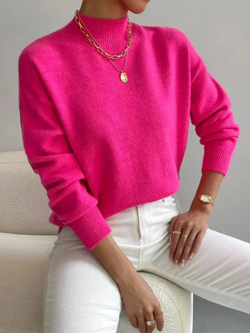Women's Elegant Turtleneck Sweater