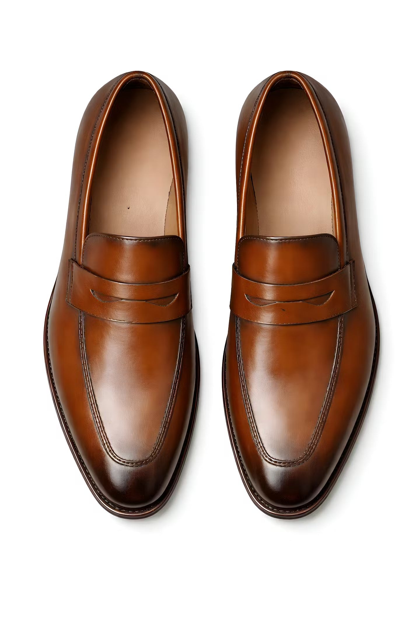 Men's Slip-On Penny Loafer Formal Dress Shoes