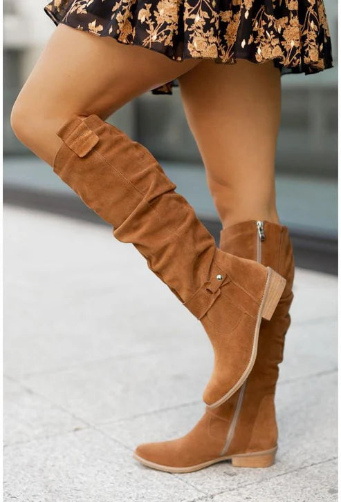 Women’s Slouch‑Shaft Knee‑High Boots