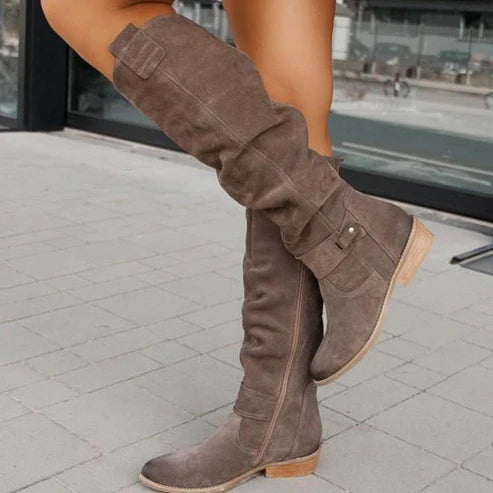 Women’s Slouch‑Shaft Knee‑High Boots