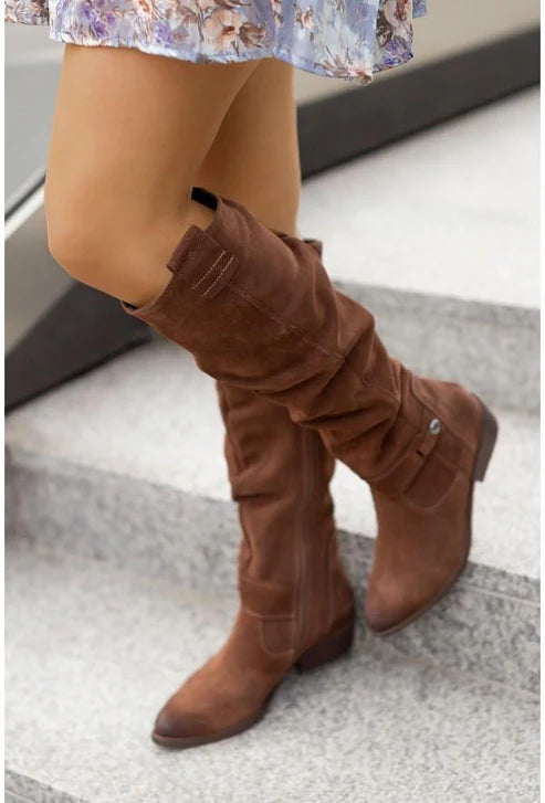 Women’s Slouch‑Shaft Knee‑High Boots