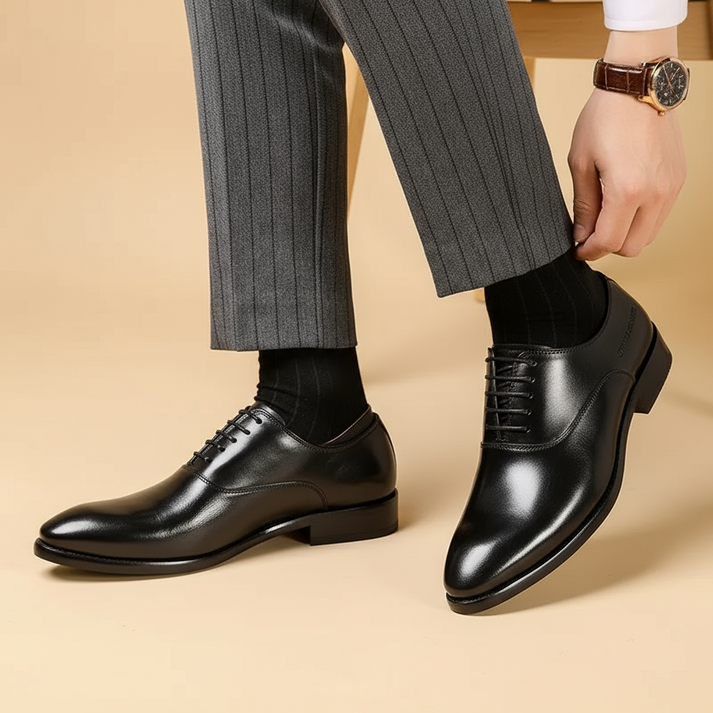 Men’s Classic Oxford Dress Shoes – Timeless Polished Elegance