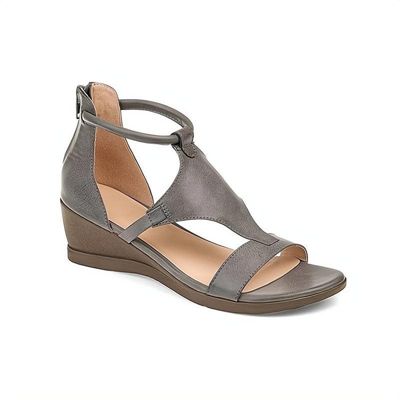 Lyra - Wedge Strap Sandals
