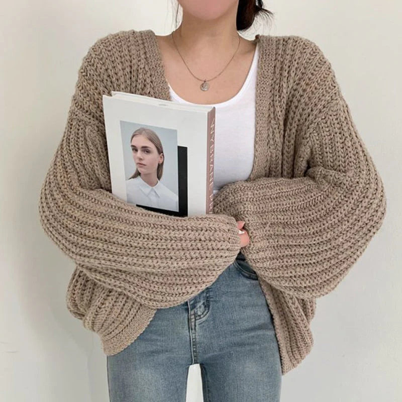 Women’s Chunky Oversized Knit Cardigan