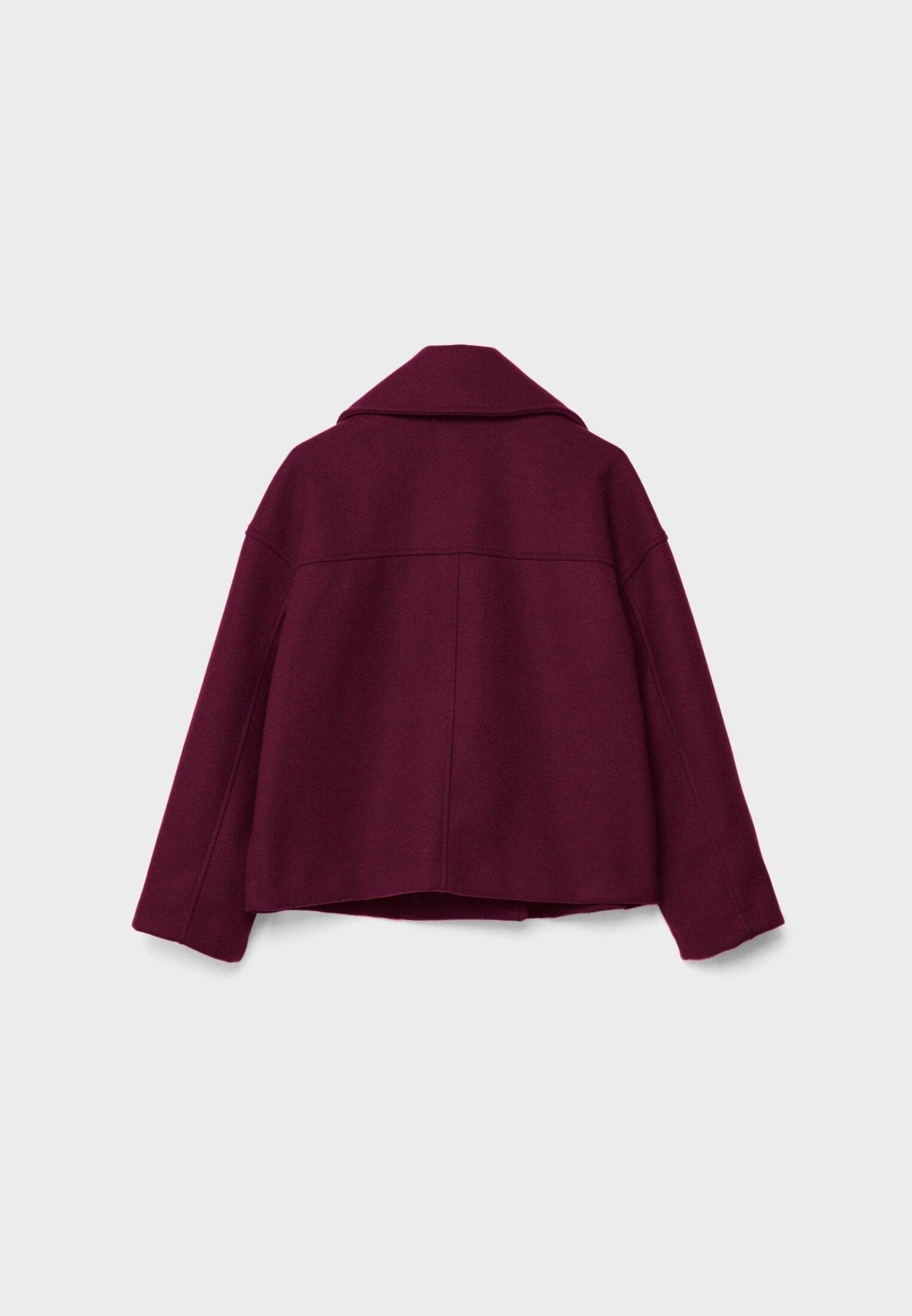 Short Modern Cropped Jacket - Double-Breasted