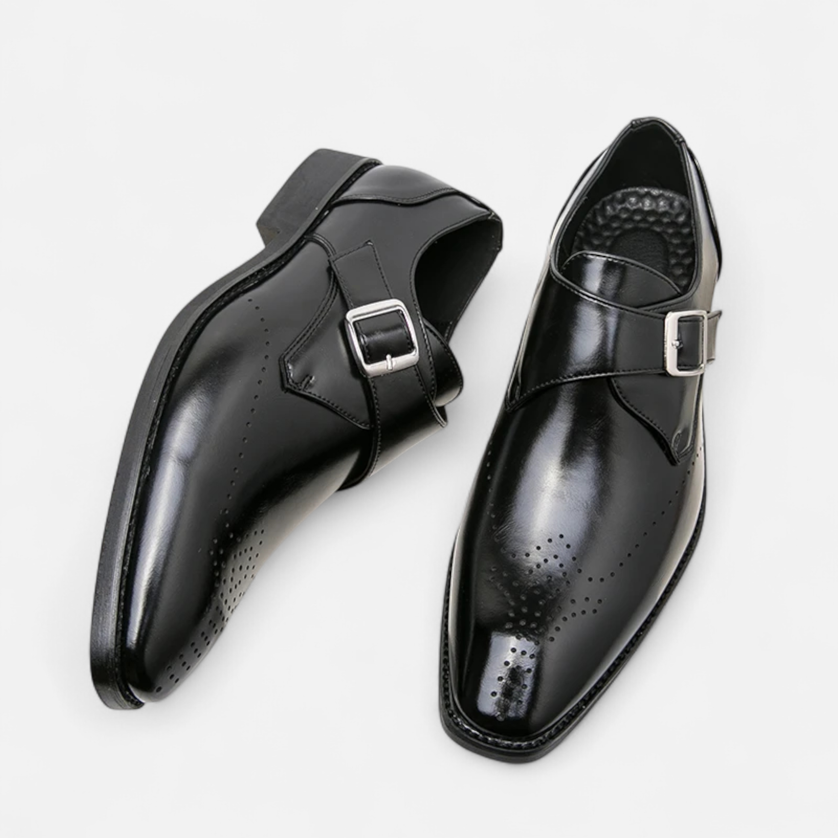 Men’s Alden Buckle-Detail Formal Dress Shoes