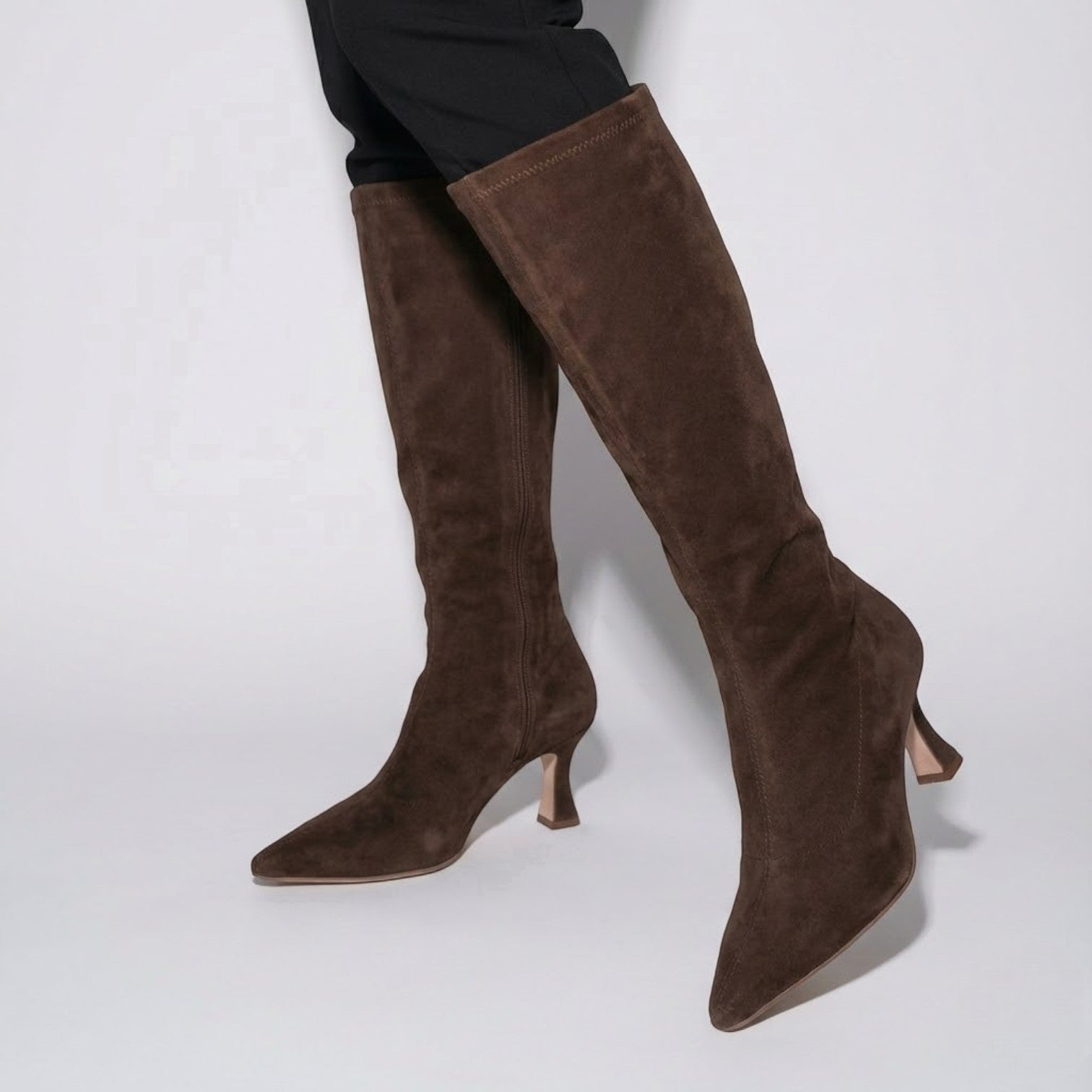 Women’s Knee-High Heeled Boots