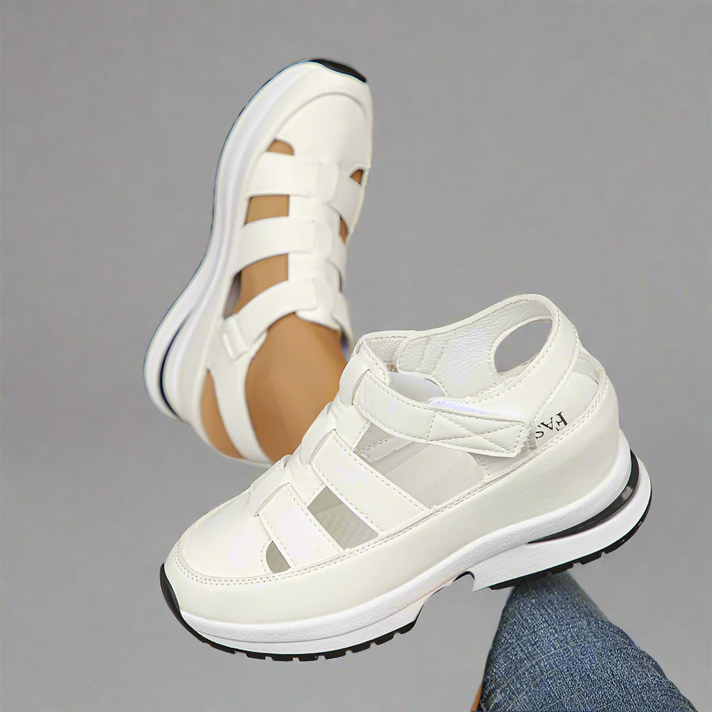 Women's Spring Cutout Platform Sneakers