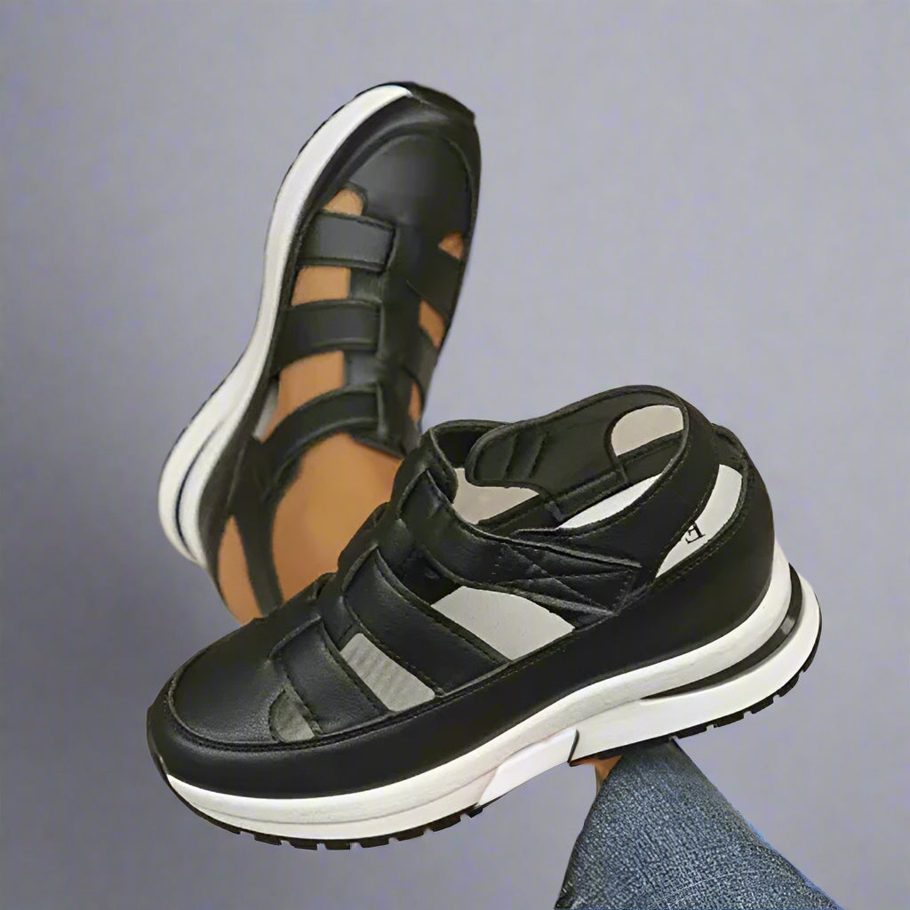 Women's Spring Cutout Platform Sneakers