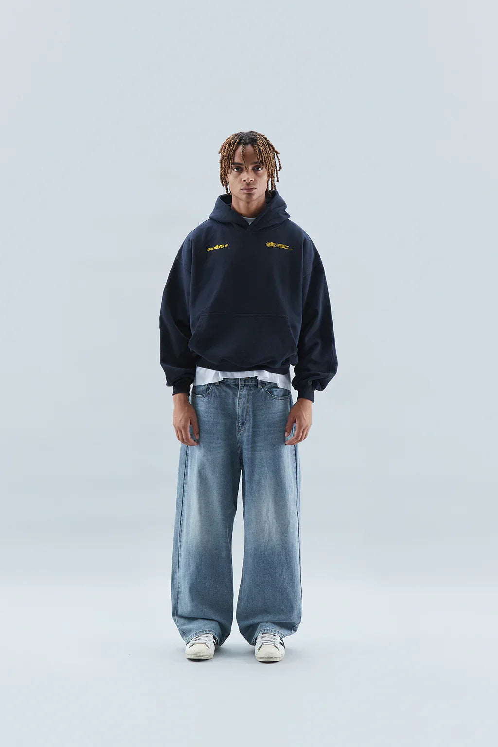 Men’s Graphic Print Hoodie - “With Love” Casual Streetwear