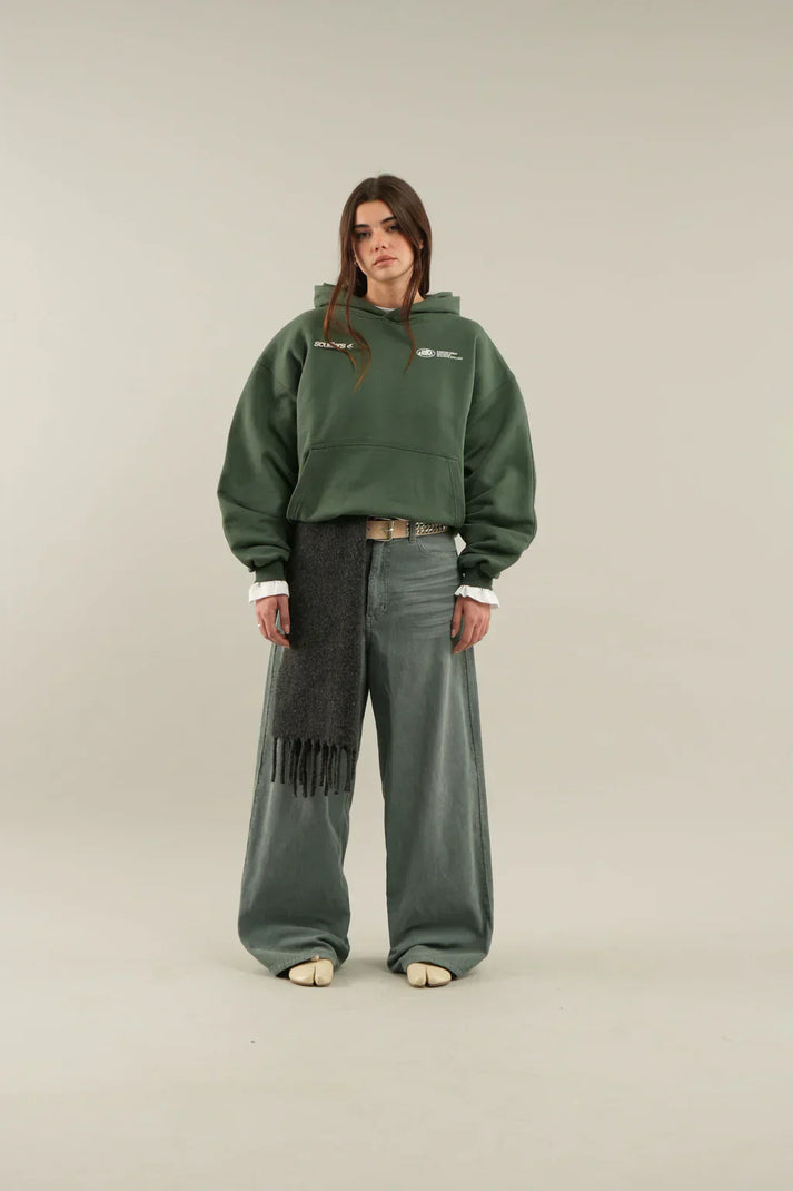 Women’s “With Love” Graphic Hoodie - Casual Streetwear Pullover