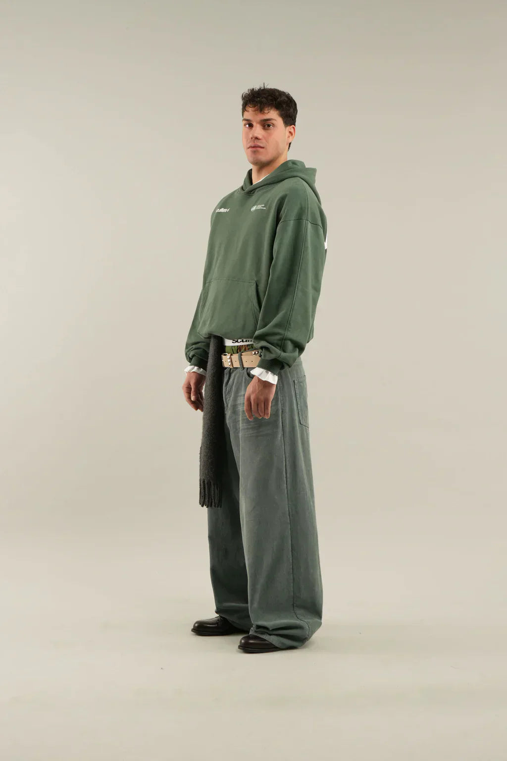 Men’s Graphic Print Hoodie - “With Love” Casual Streetwear