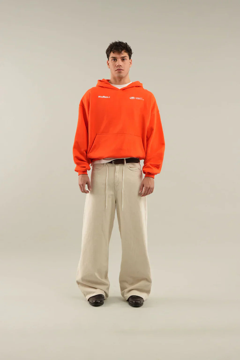 Men’s Graphic Print Hoodie - “With Love” Casual Streetwear