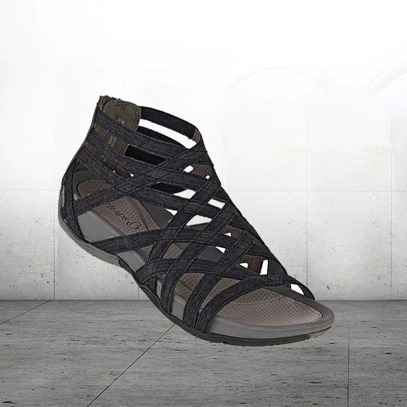 Women's Orthopedic Arch-Support Gladiator Flat Sandals