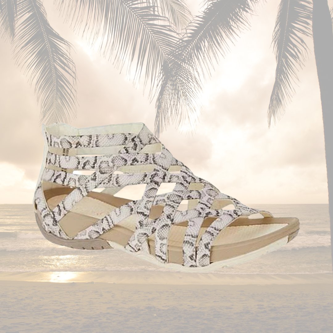 Women's Orthopedic Arch-Support Gladiator Flat Sandals