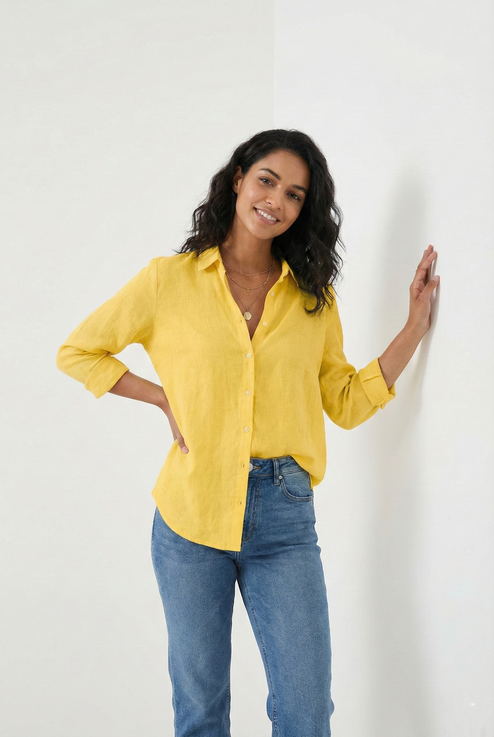 Women's Linen Blouse